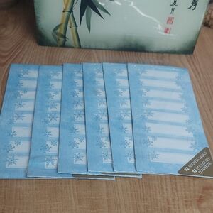 Blue Snowflake Address  Labels Or Labels 32 X 6